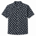 Black Sailboats Short Sleeve Shirt