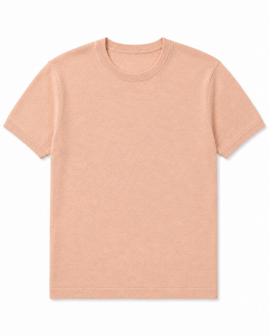 Crewneck Sweater Tee - Clay