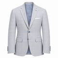 Blue/Grey Check Jacket
