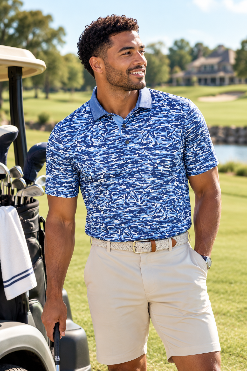 Stalking Wolf Camo - Wolf Blue