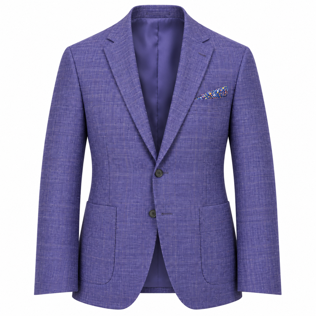 Purple Plaid Sport Coat
