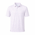 Red Hot Scattered Dash Polo