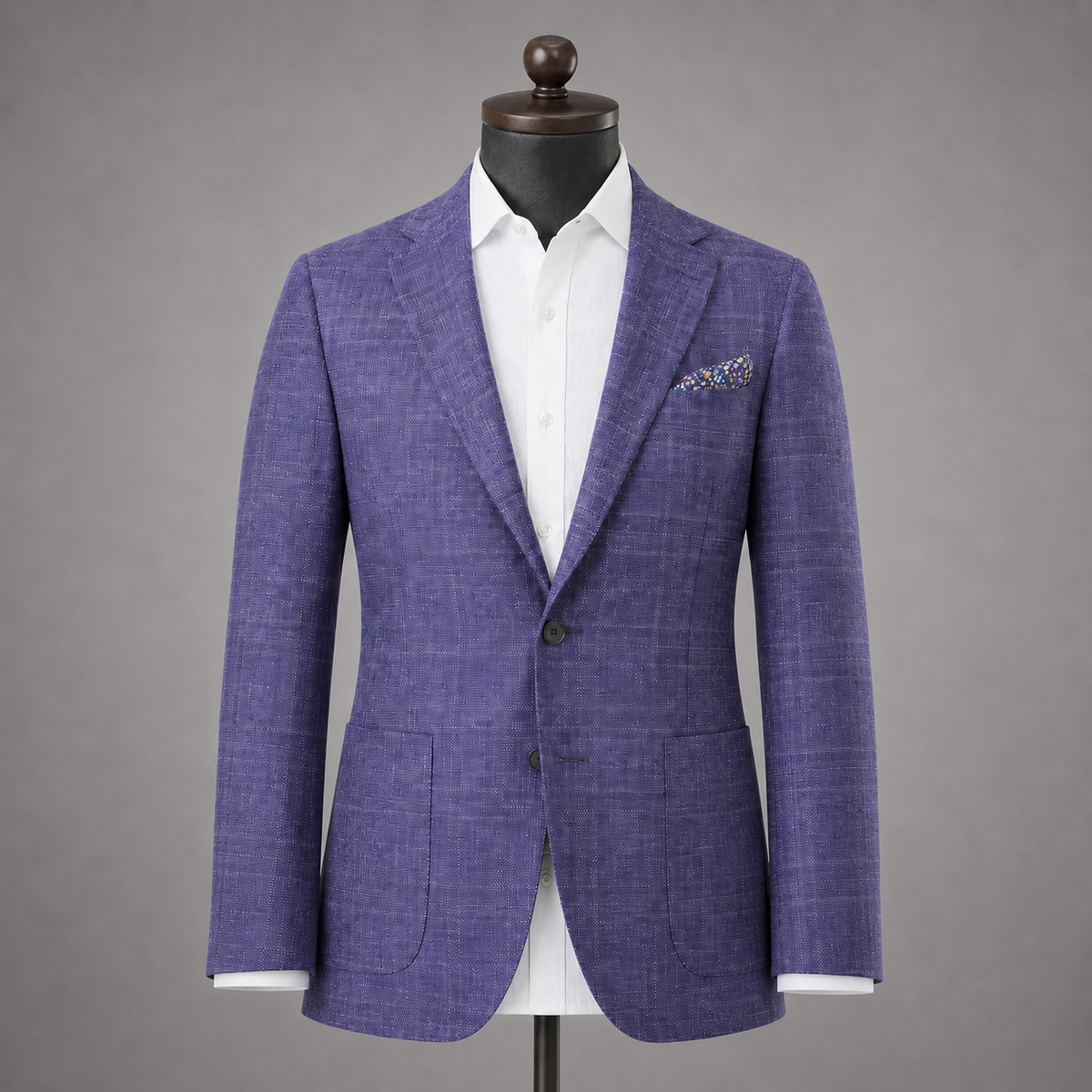 Purple Plaid Sport Coat